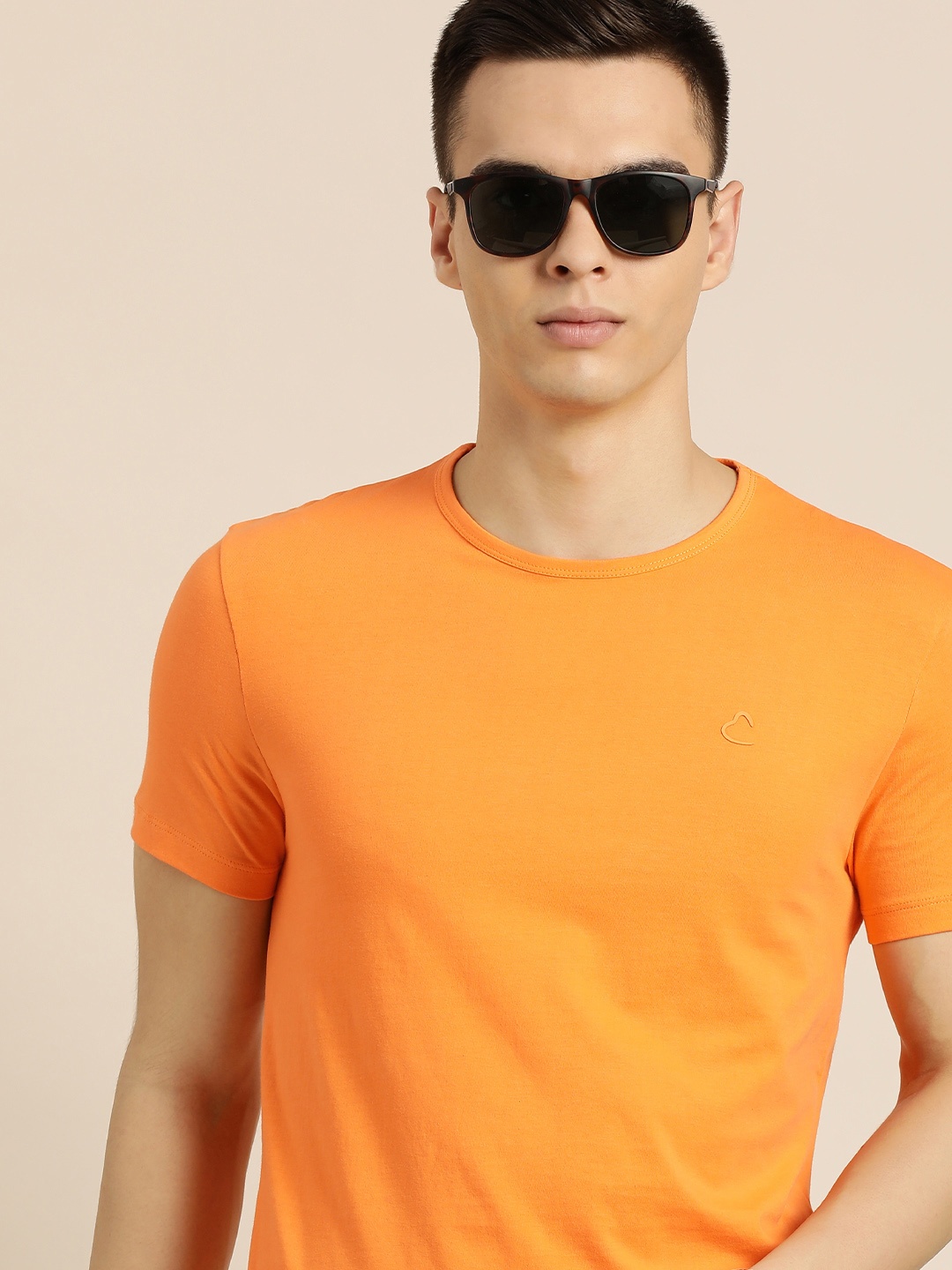 

Being Human Men Orange T-shirt
