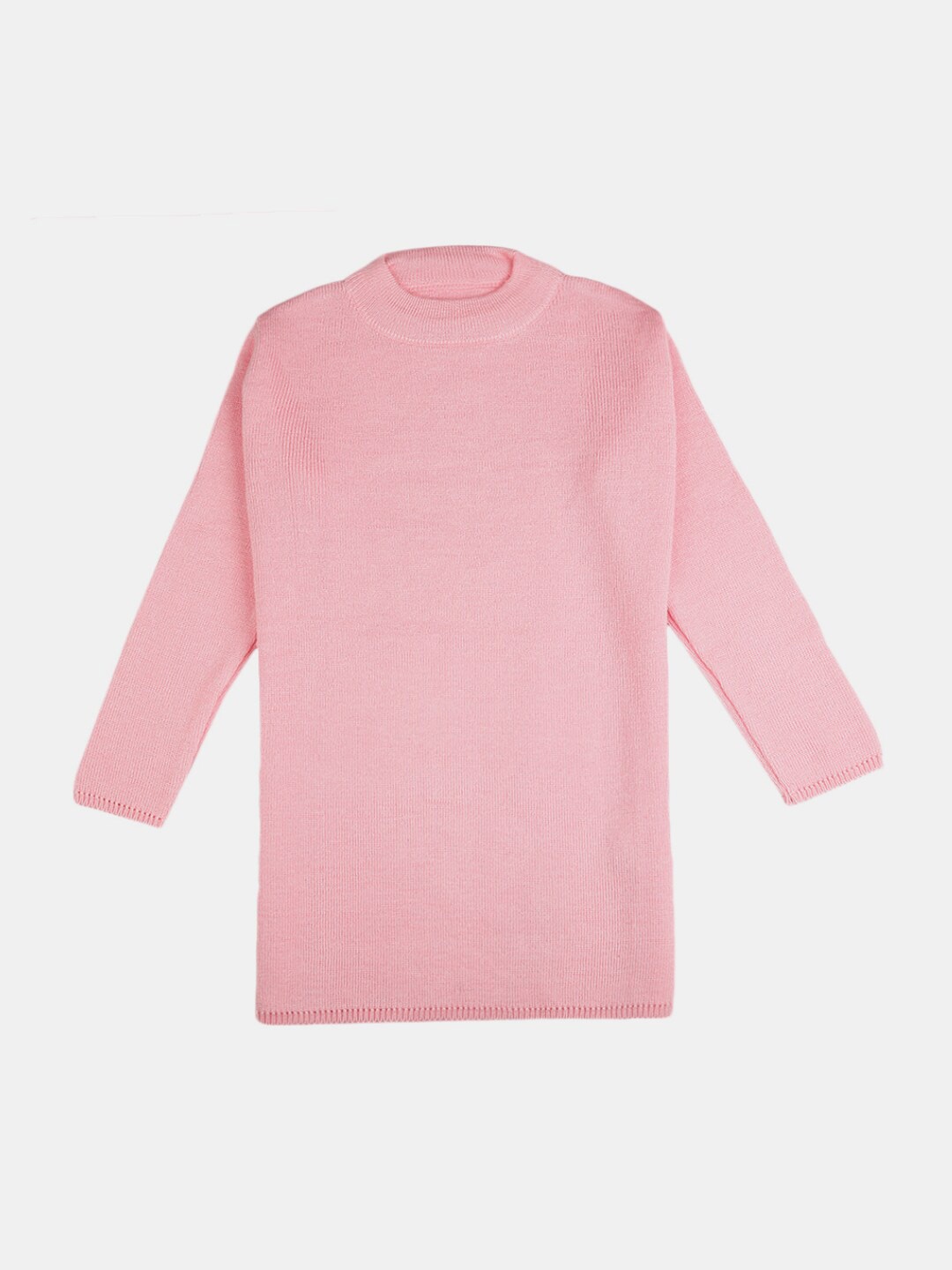 

V-Mart Girls Pink Solid Sweatshirt