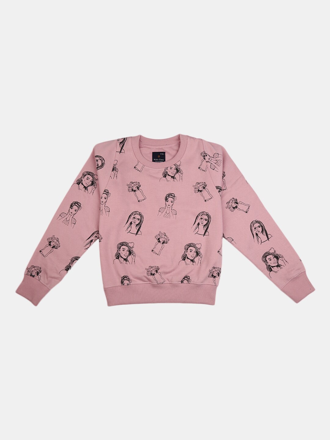 

V-Mart Boys Pink Printed Sweatshirt