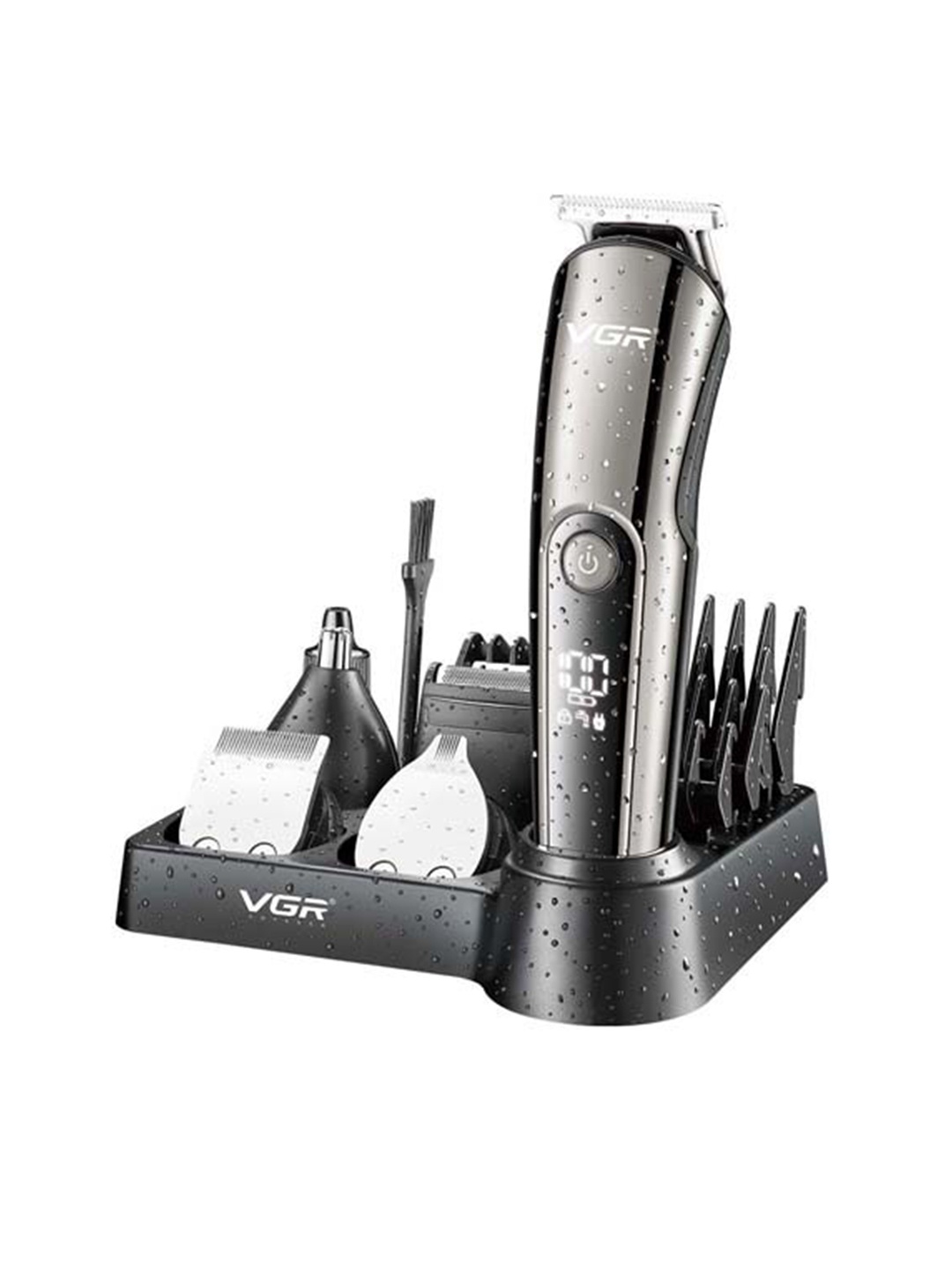 

VGR Men V-107 Professional 11In1 IPX6 Washable Grooming Kit Trimmer - Black