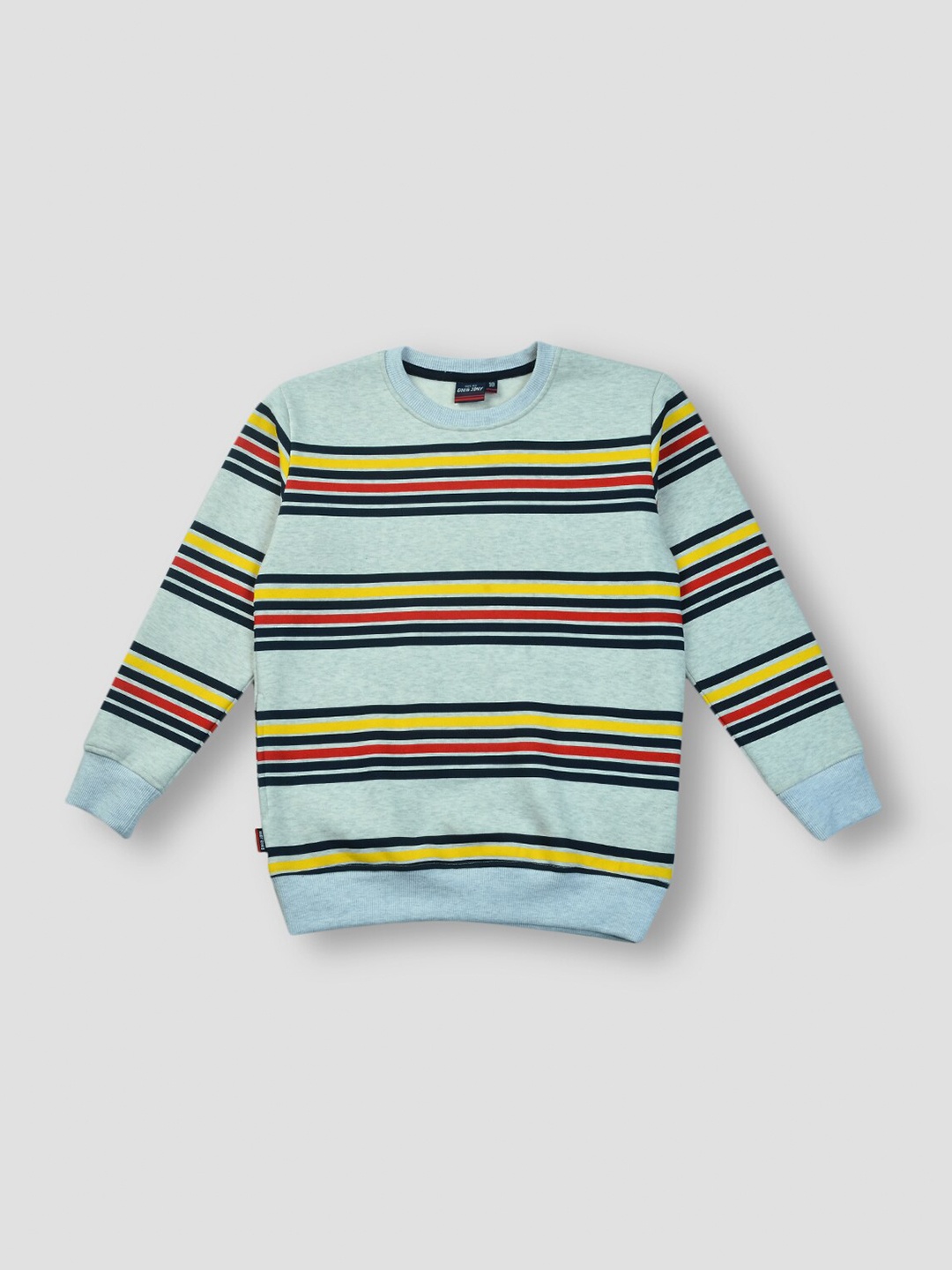 

Gini and Jony Boys Blue Striped Sweatshirt