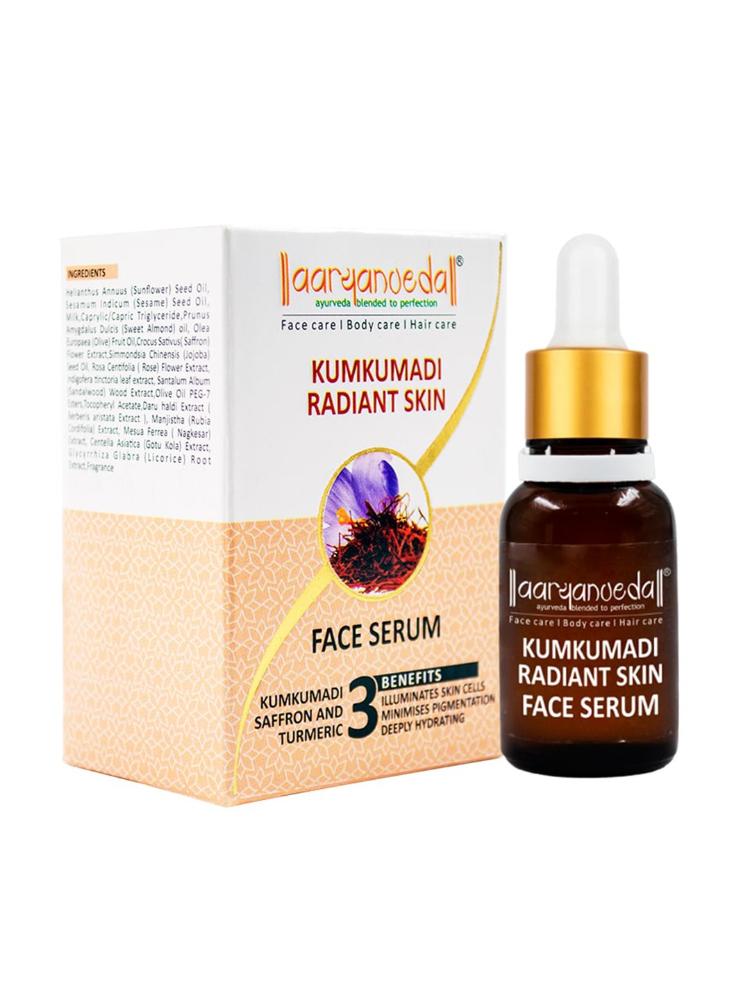 

Aryanveda Transparent Kumkumadi Radiant Skin Face Serum