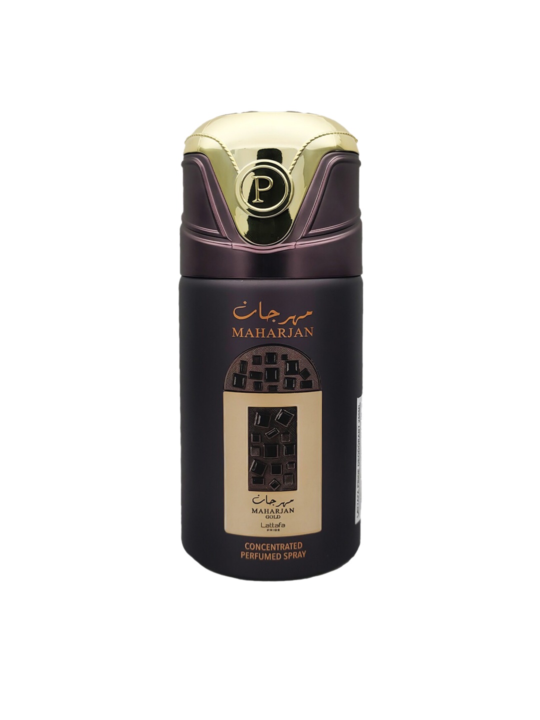 

Lattafa Pride Maharjan Perfumed Deodorant, Black