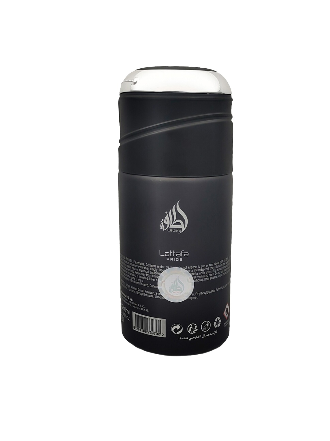 

Lattafa Pride Wajood Perfume Deodorant, Transparent