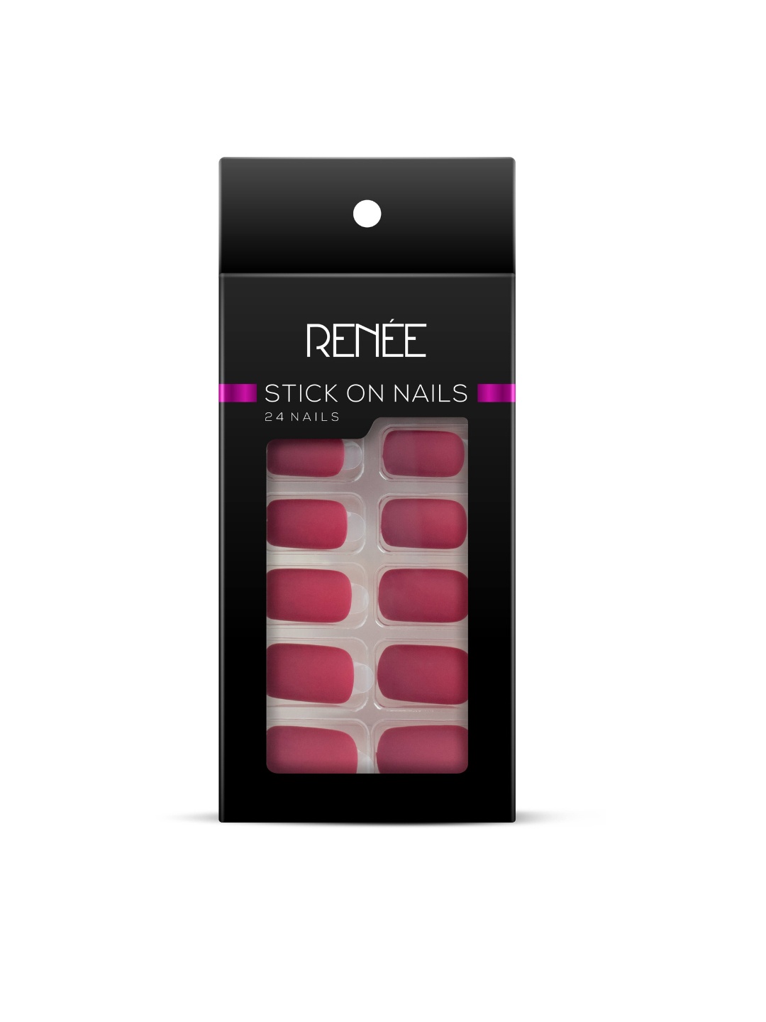 

Renee Stick On Nails - MTN 01, Pink