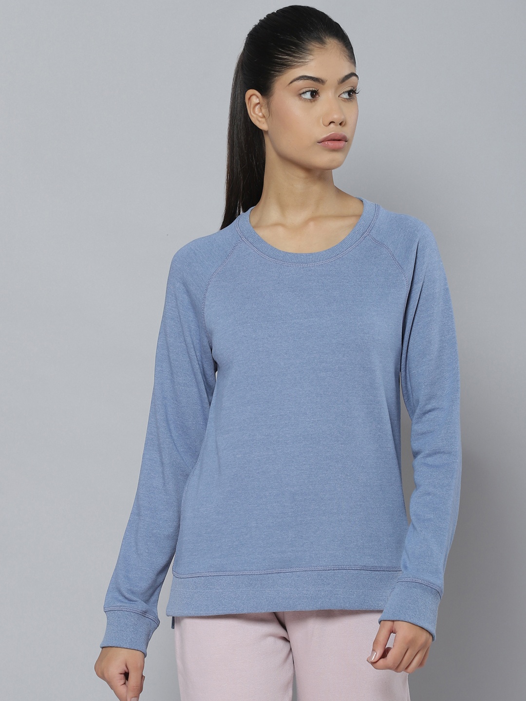 

Alcis Women Blue Sweatshirt