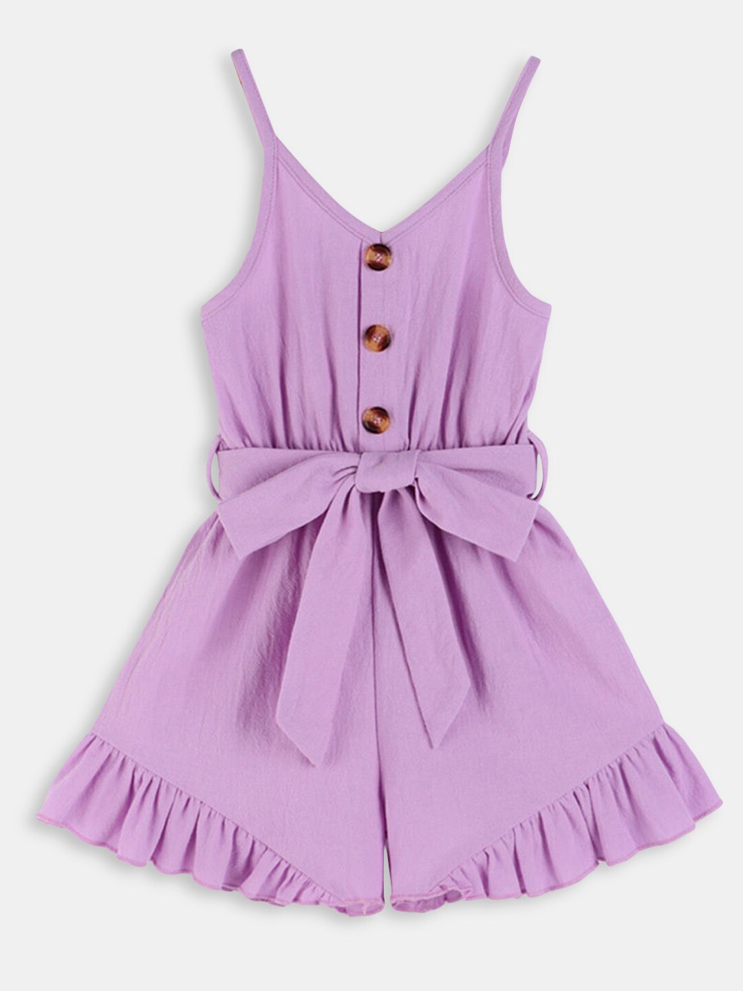 

Hopscotch Girls Purple Jumpsuit