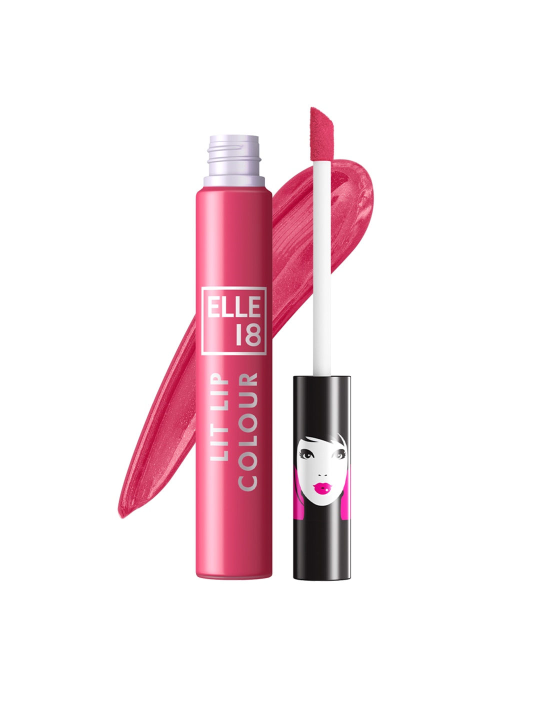 

ELLE 18 Lit Lip Colour 5.6ml - Warm Fusicia, Fuchsia