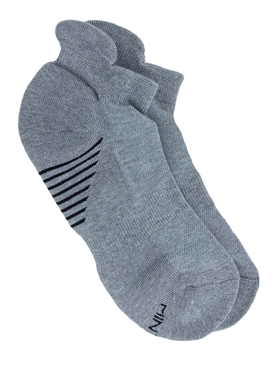 

Mint & Oak Men Grey Patterned Ankle-Length Socks