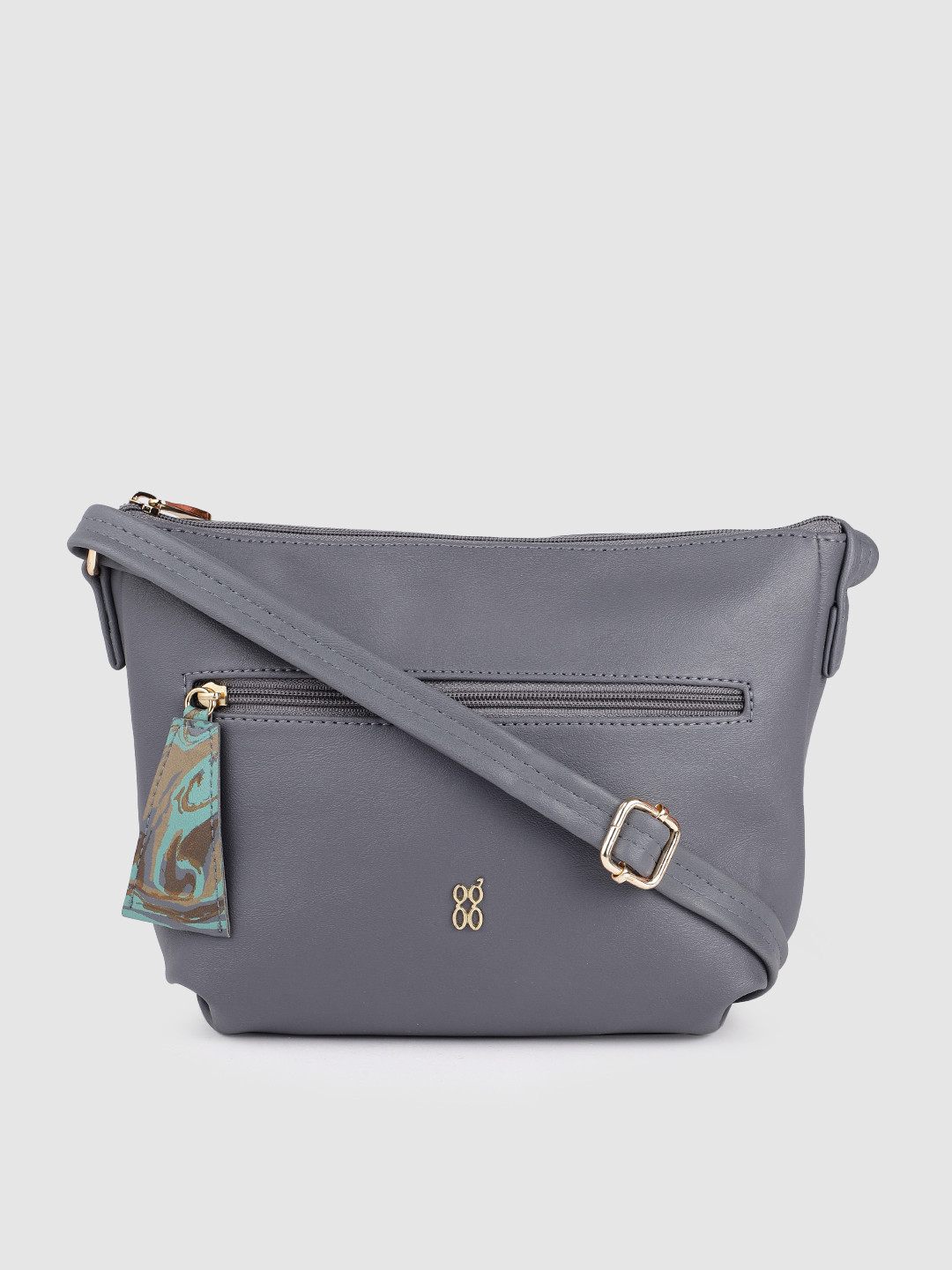 

Baggit Women Blue Solid Sling Bag