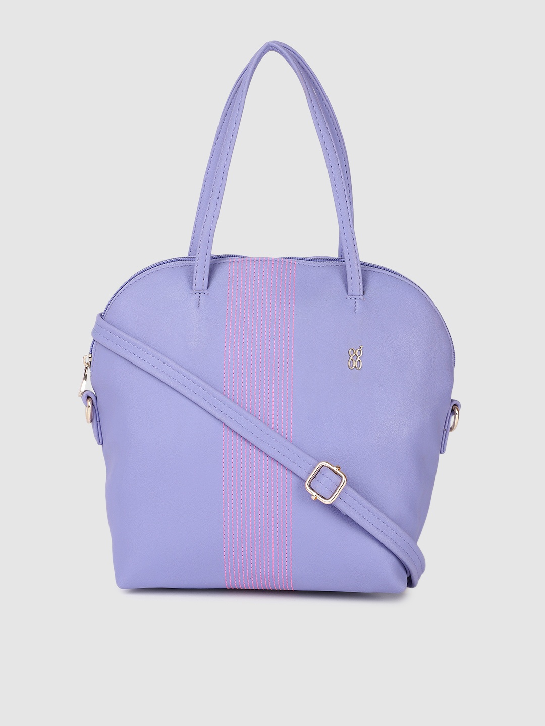 

Baggit Purple Solid Handheld Bag