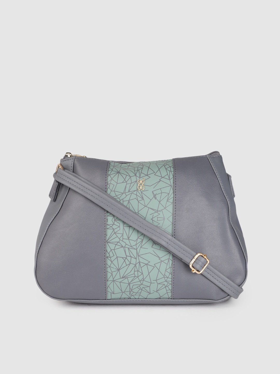 

Baggit Blue Printed Sling Bag