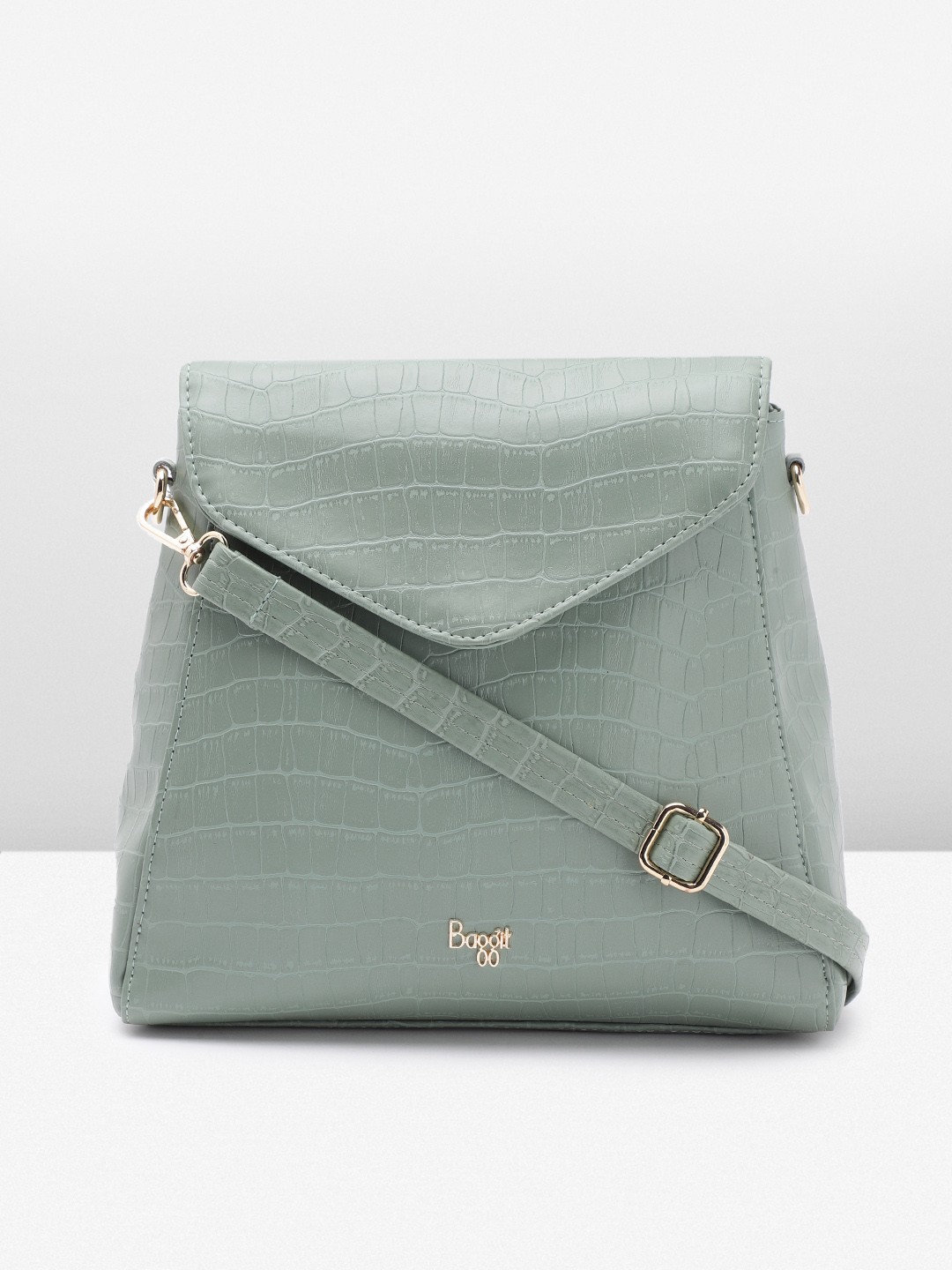 

Baggit Women Textured Backpack, Green