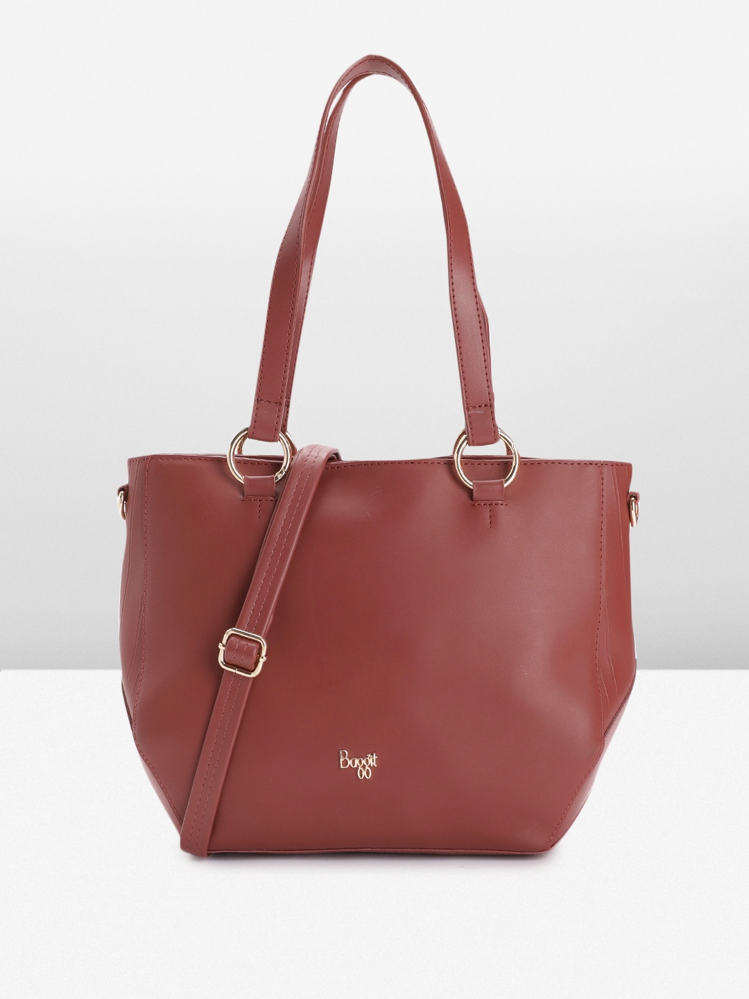 

Baggit Women Solid Shoulder Bag, Red