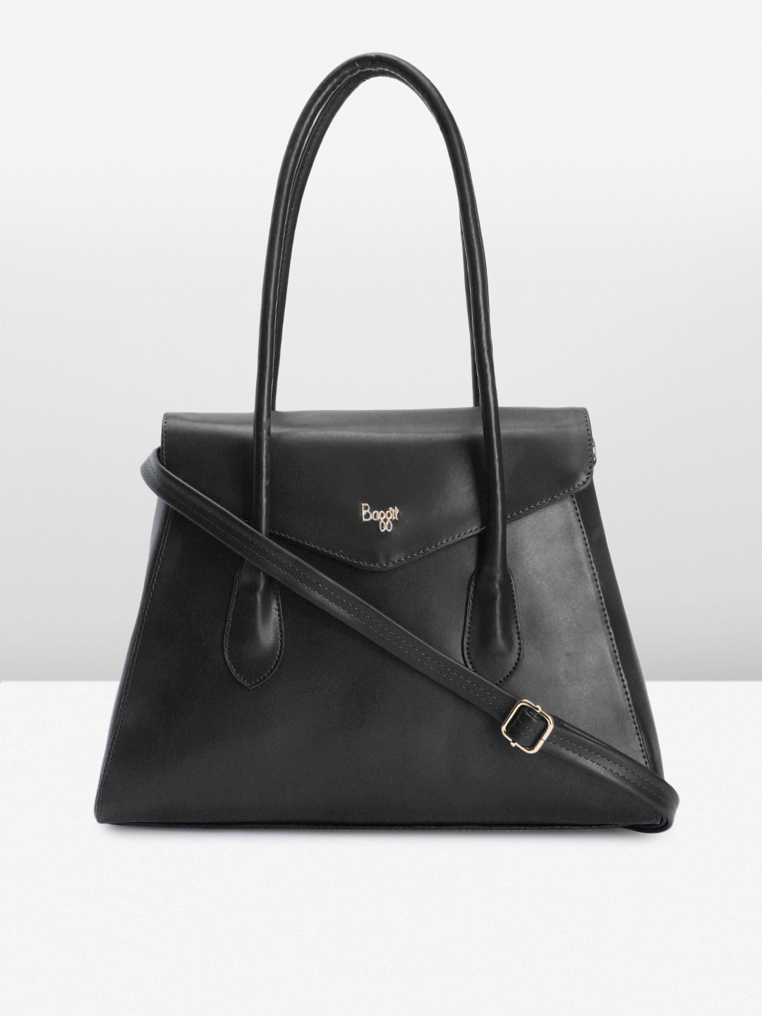 

Baggit Structured Shoulder Bag, Black