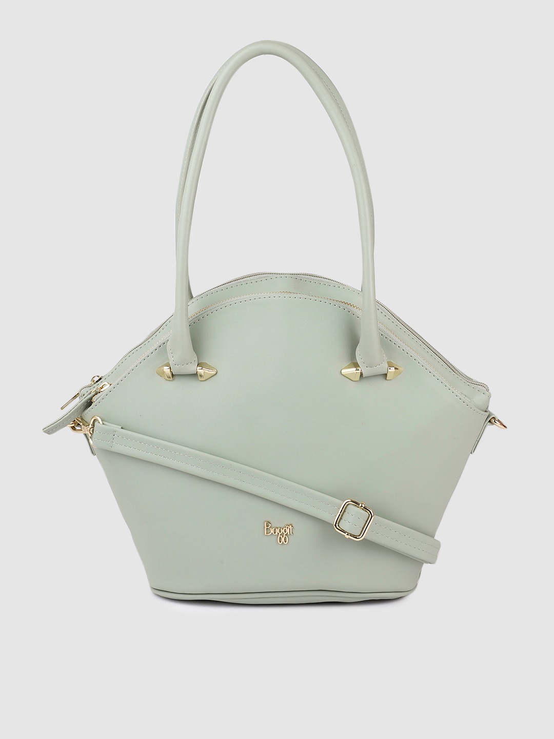 

Baggit Grey Solid Shoulder Bag