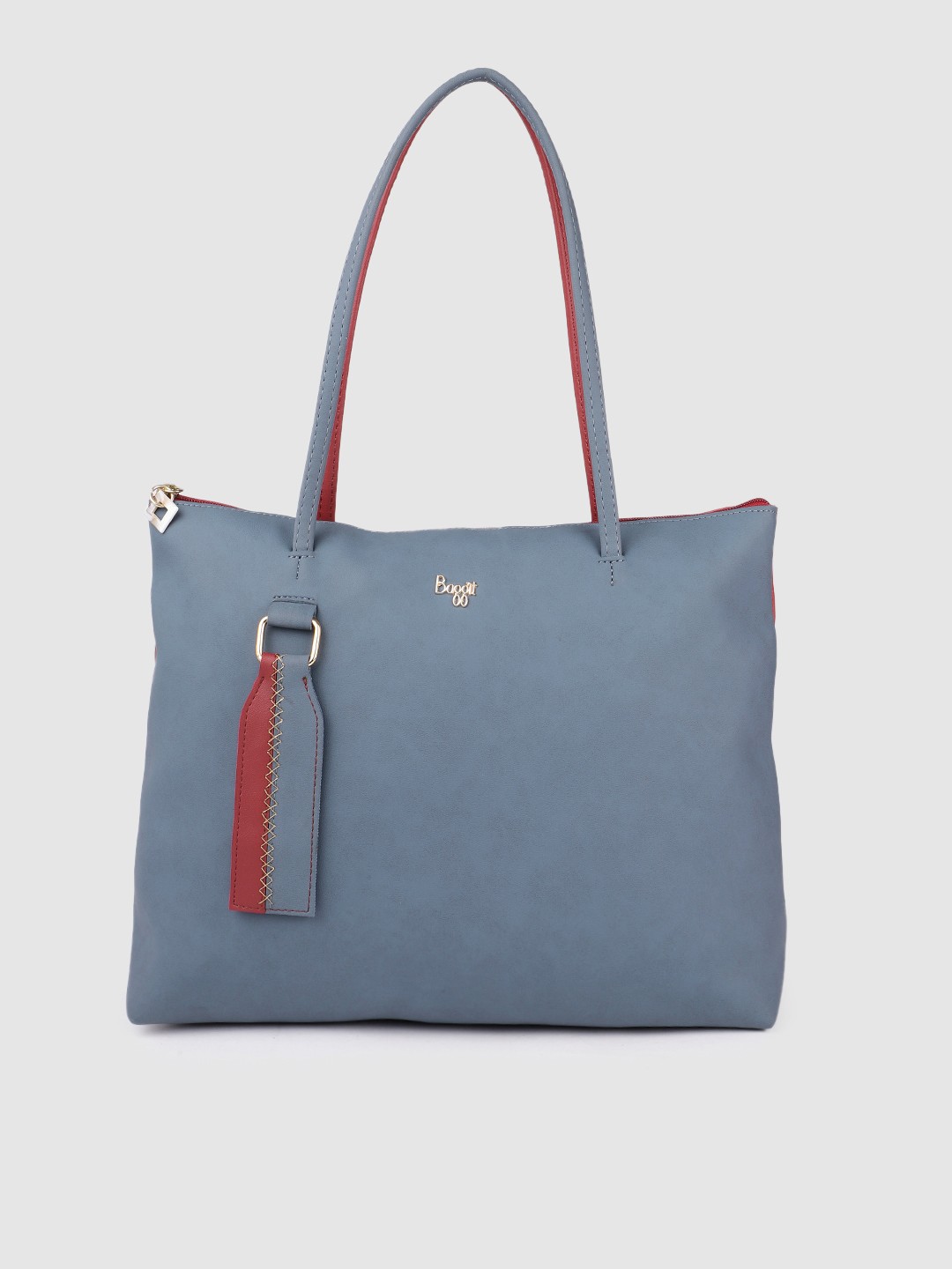 

Baggit Blue & Red Solid Shoulder Bag