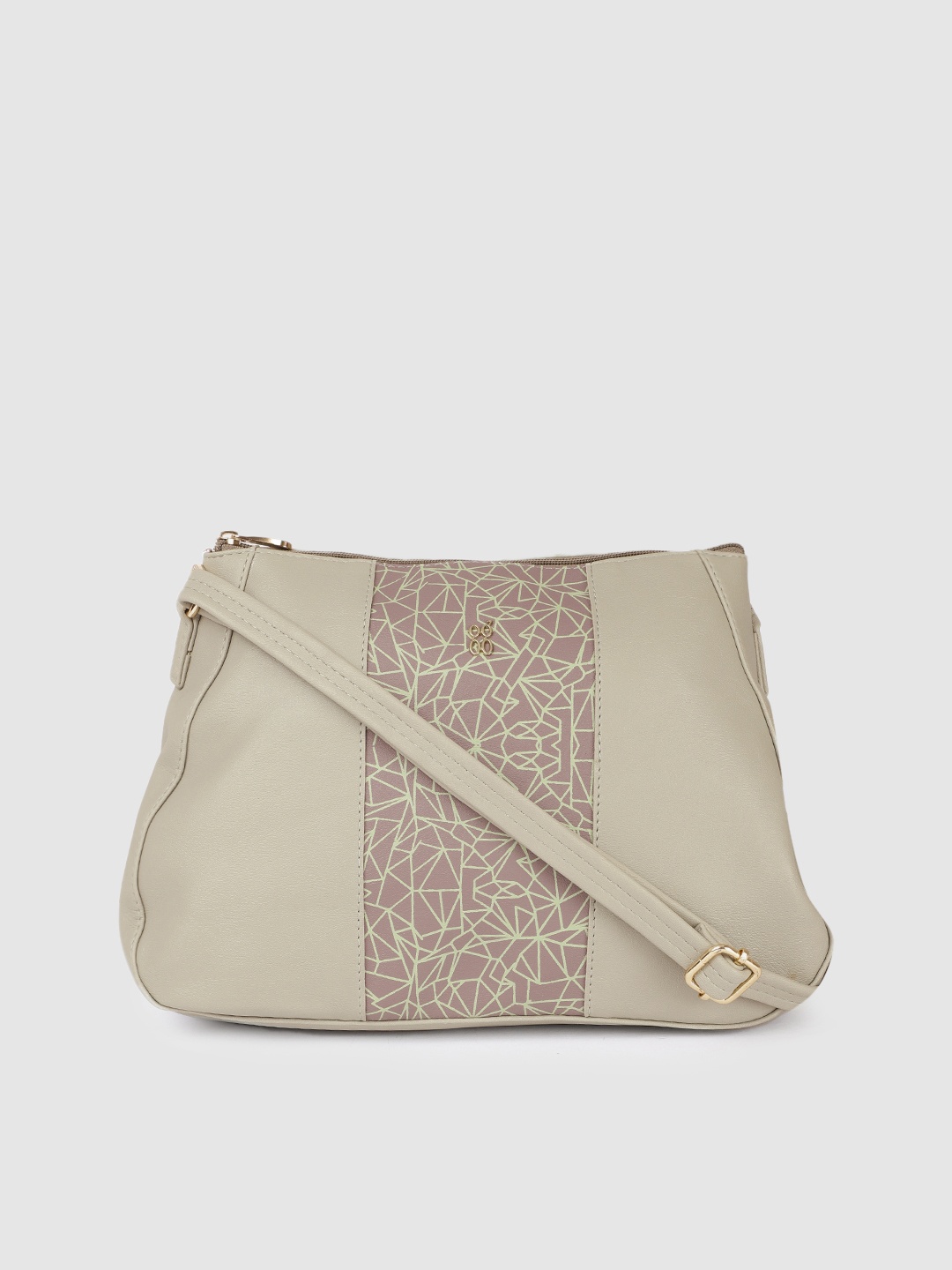 

Baggit Green Printed Sling Bag