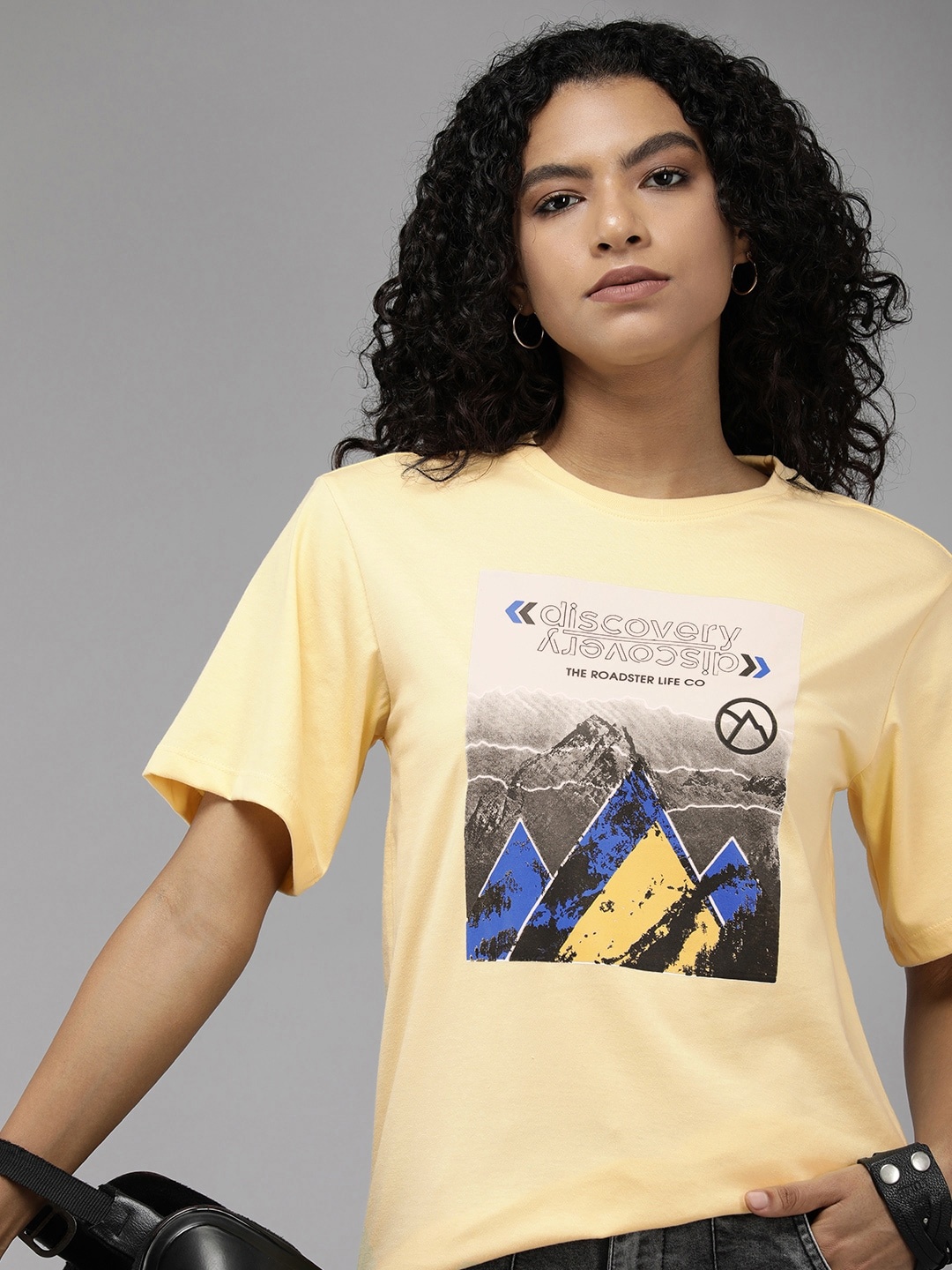 

The Roadster Lifestyle Co. X Discovery Adventures Health Guard PL Antimicrobial T-shirt, Yellow