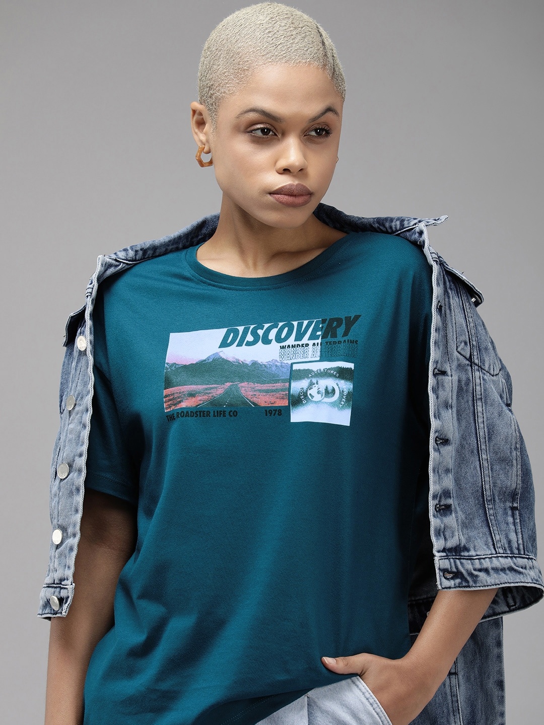 

The Roadster Lifestyle Co. X Discovery Adventures Health Guard PL Antimicrobial T-shirt, Teal