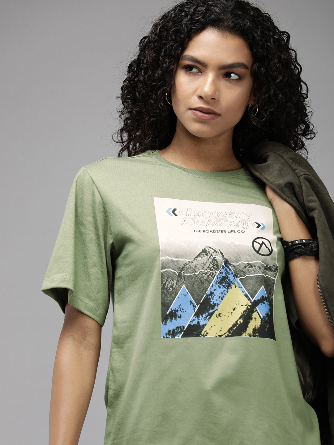 

The Roadster Lifestyle Co. X Discovery Adventures Health Guard PL Antimicrobial T-shirt, Green