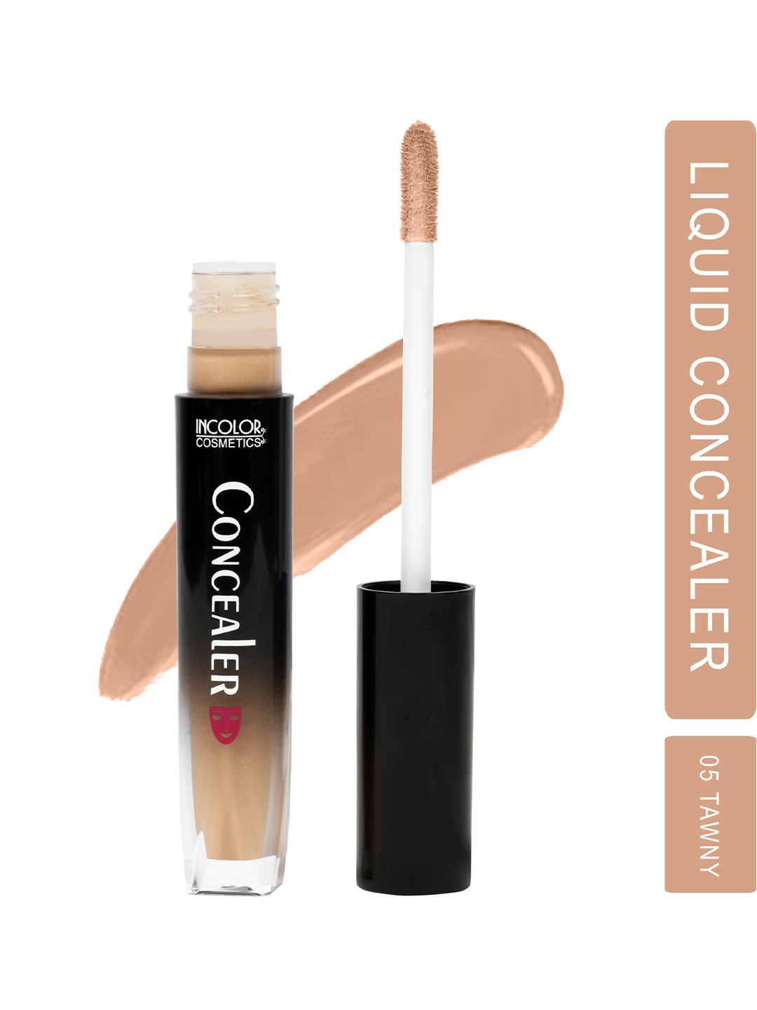 

INCOLOR Water-Proof & Long-Lasting Liquid Concealer 5 g - Tawny 05, Beige
