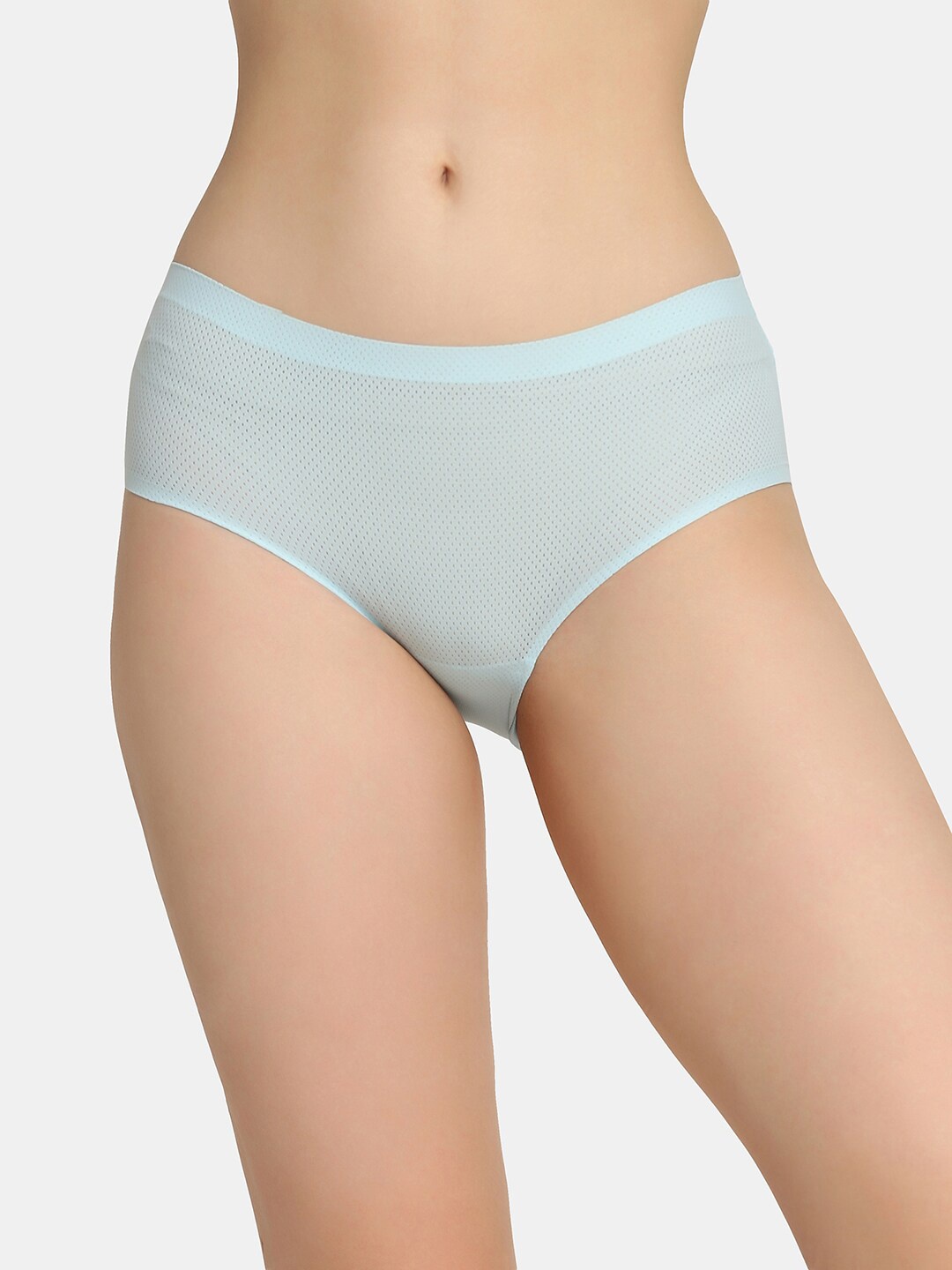 

Da Intimo Women Sky Blue Solid Hipster Briefs DIU-308 SKYBLUE