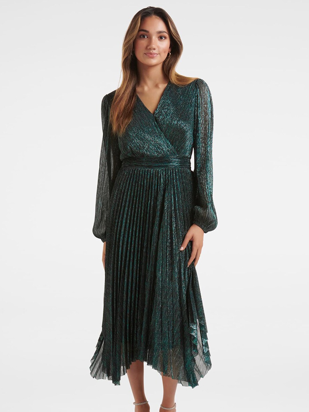 

Forever New Green Midi Dress