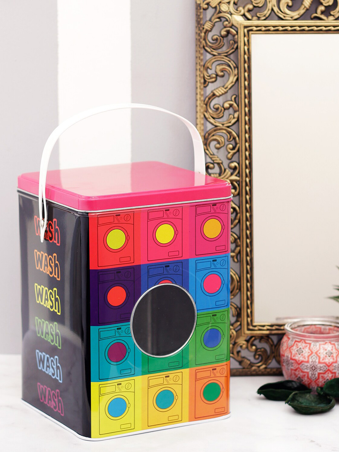 

A Vintage Affair- Home Decor Multi-Coloured Printed Kitchen Storage