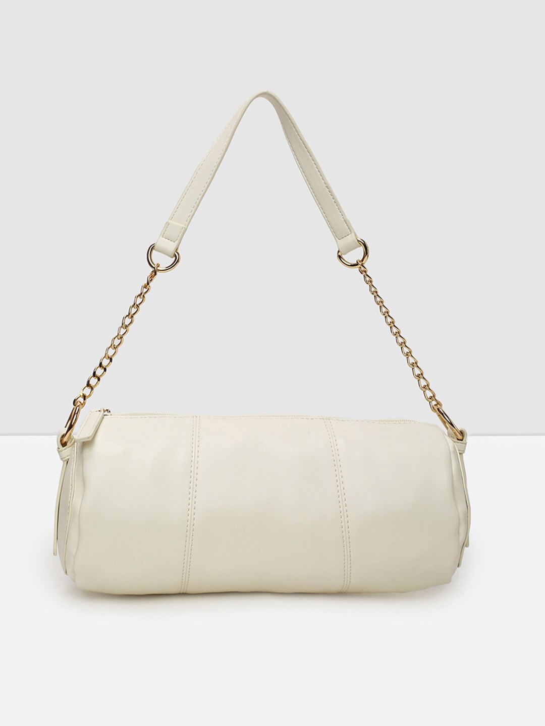 

max Women Off White Solid Structured Shoulder Bag