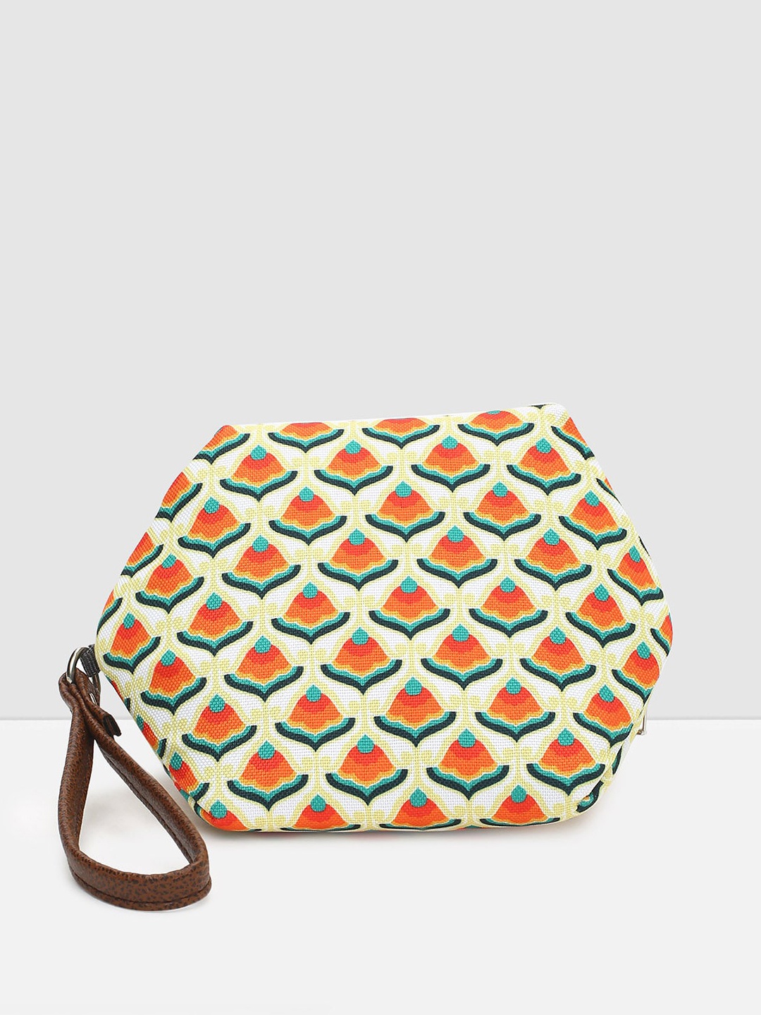

max Women Multicoloured Geometric Swagger Sling Bag, Multi