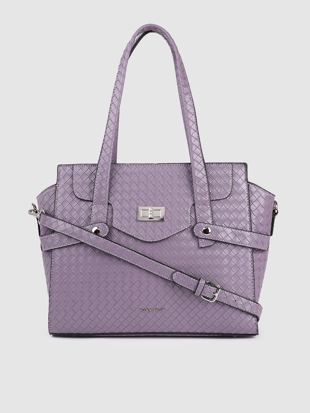 

Allen Solly Purple Textured Swagger Shoulder Bag