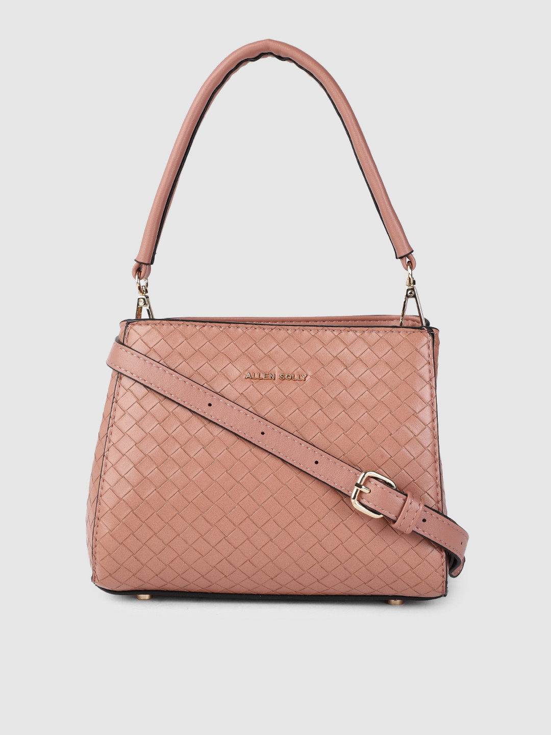 

Allen Solly Pink Quilted Shoulder Bag