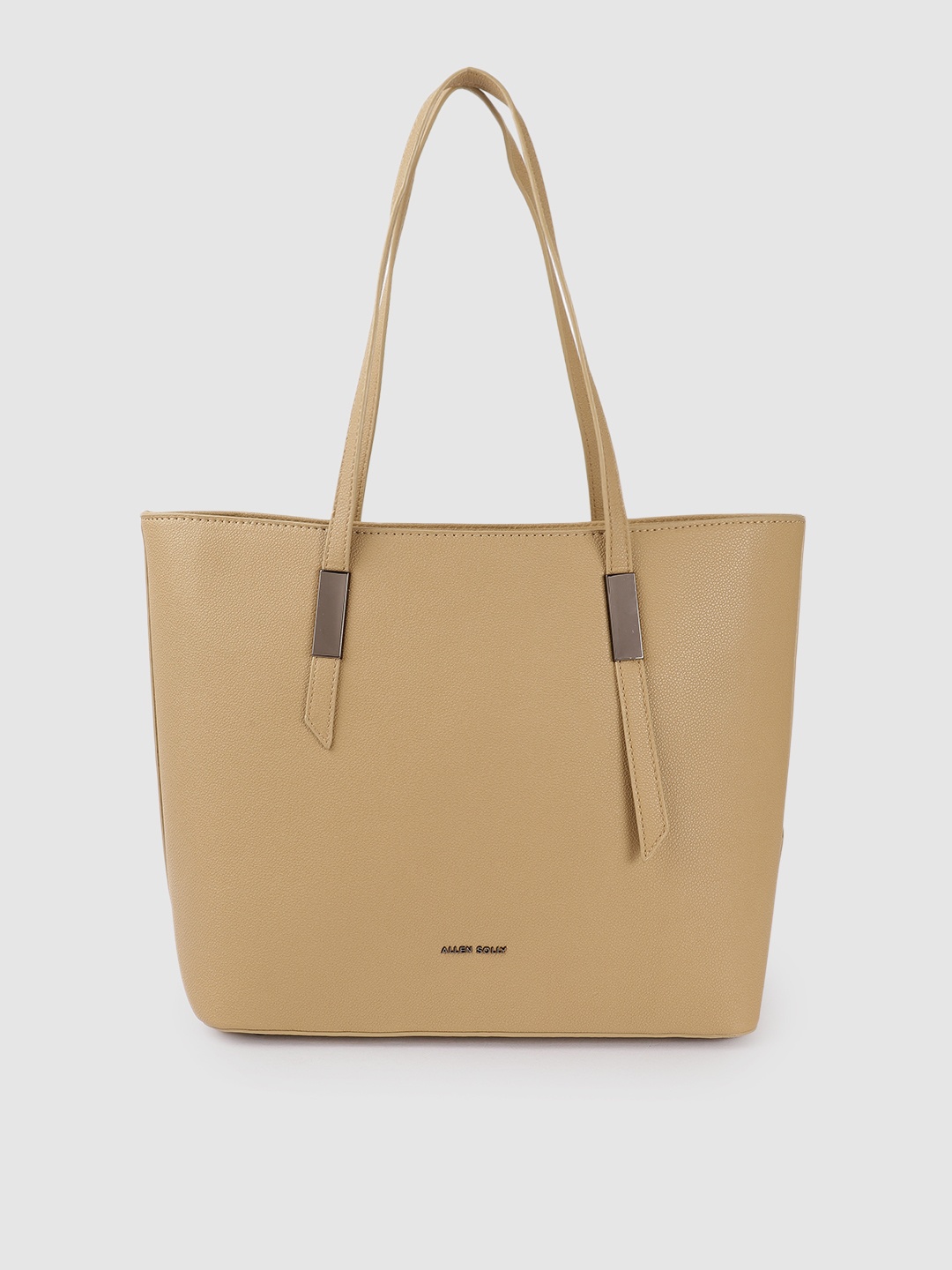 

Allen Solly Beige Structured Shoulder Bag