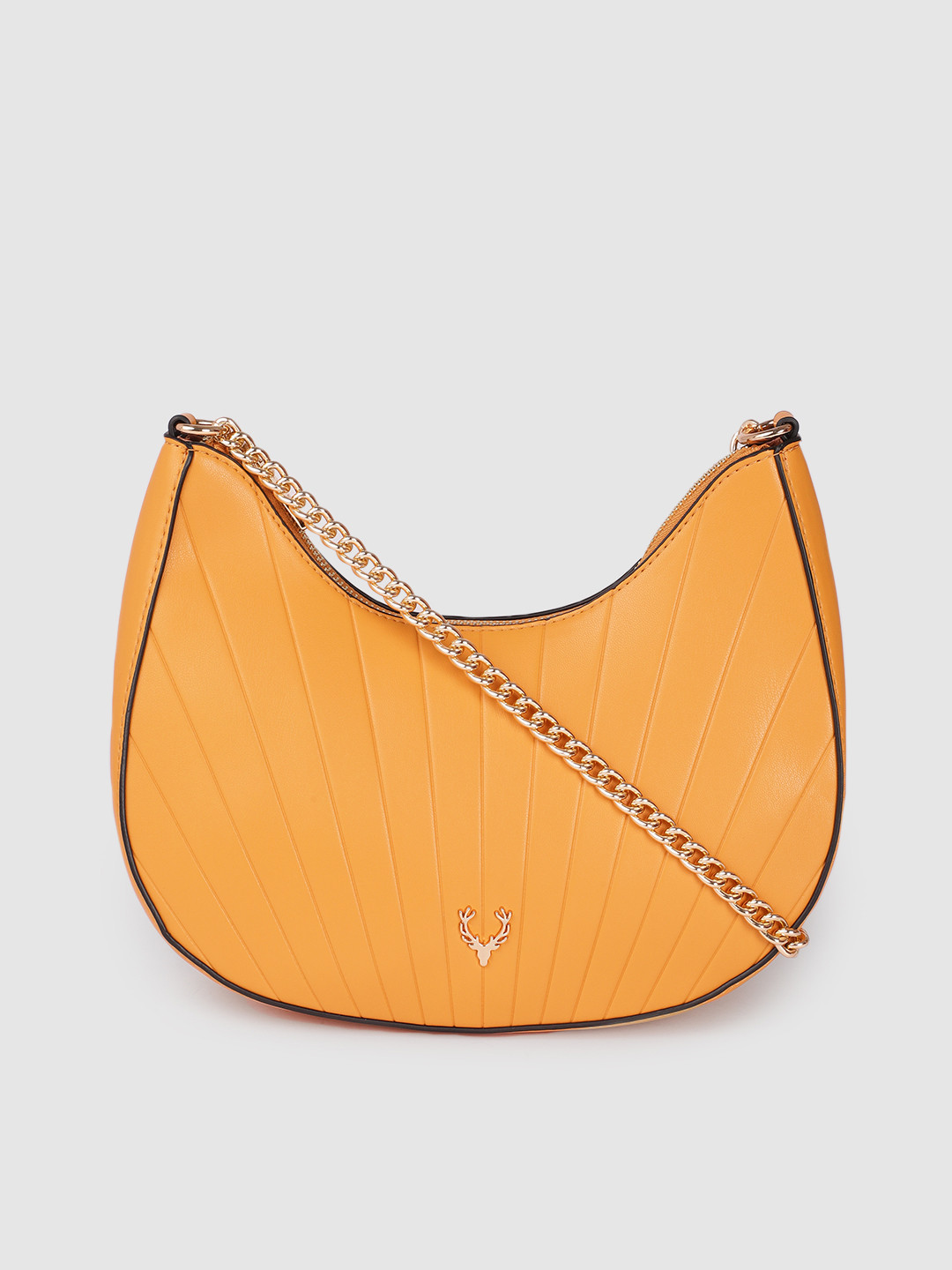 

Allen Solly Yellow Solid Sling Bag