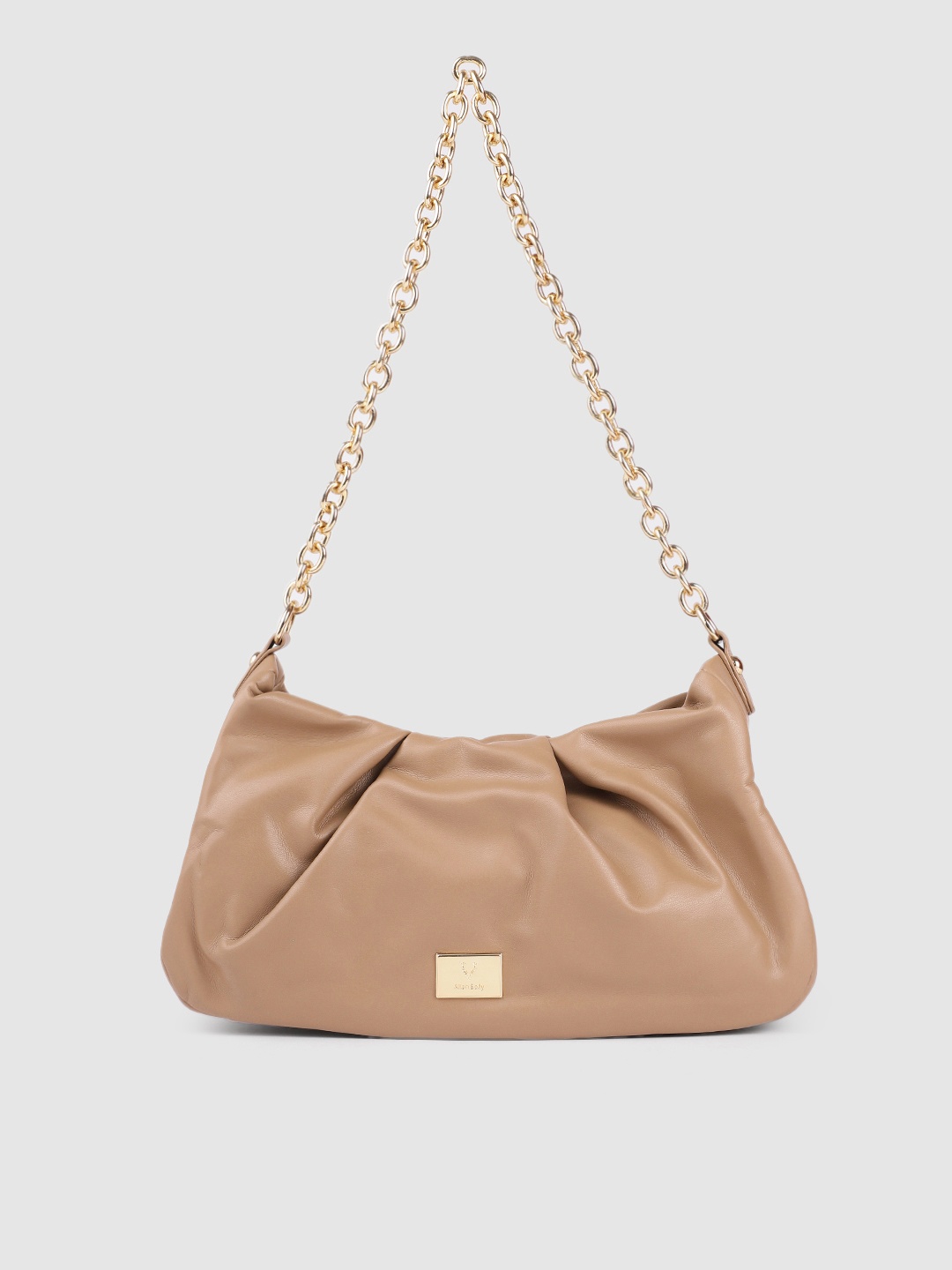 

Allen Solly Beige Solid Shoulder Bag
