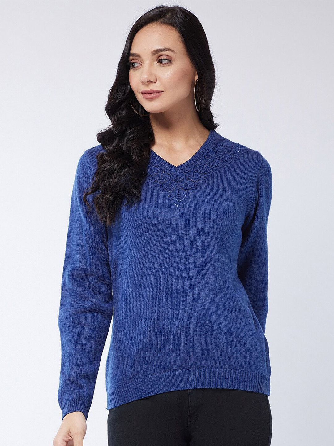 

Modeve Women Blue Pullover