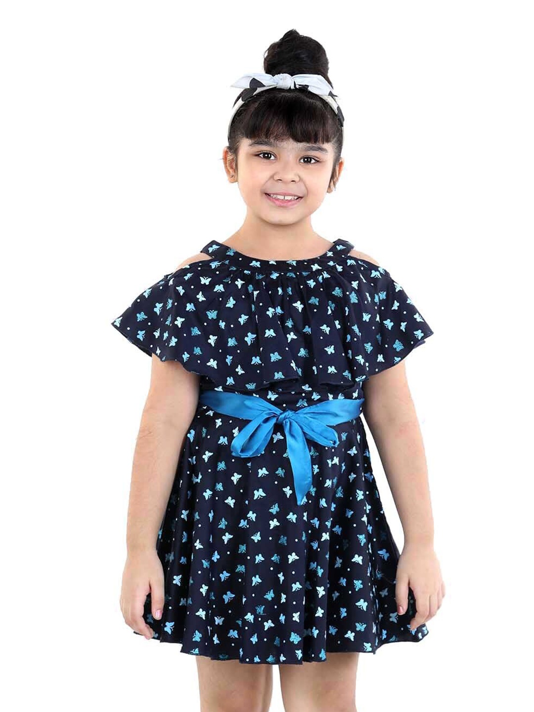 

Naughty Ninos Navy Blue Dress