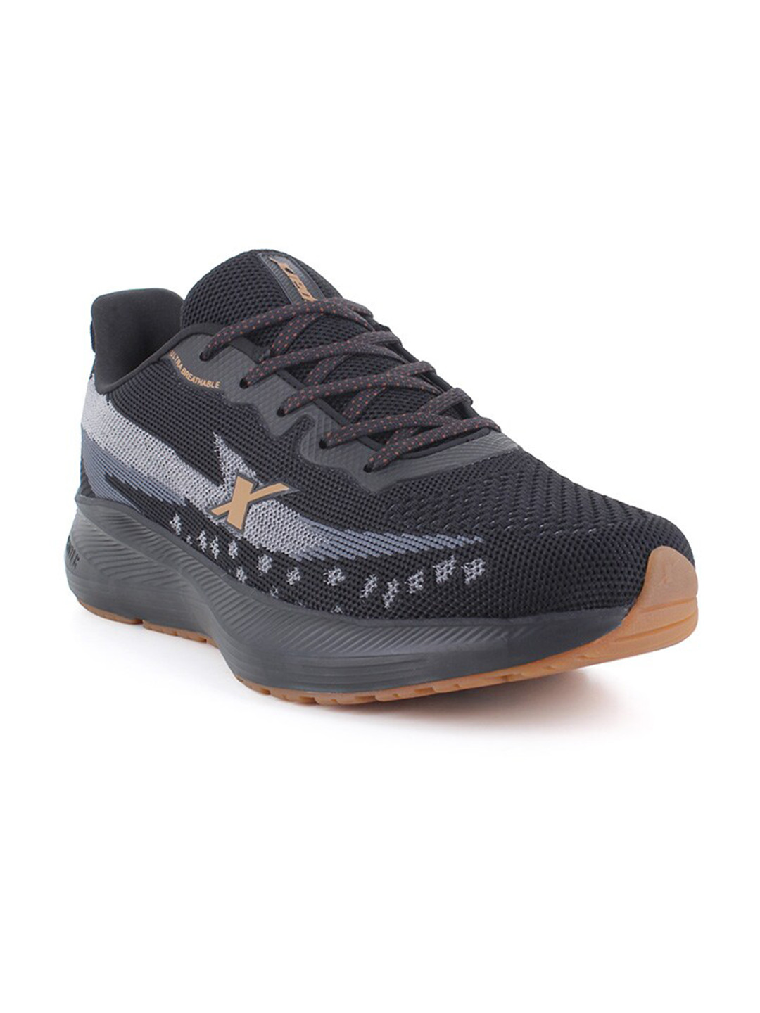 

Sparx Men Black Textile Running Non-Marking Shoes