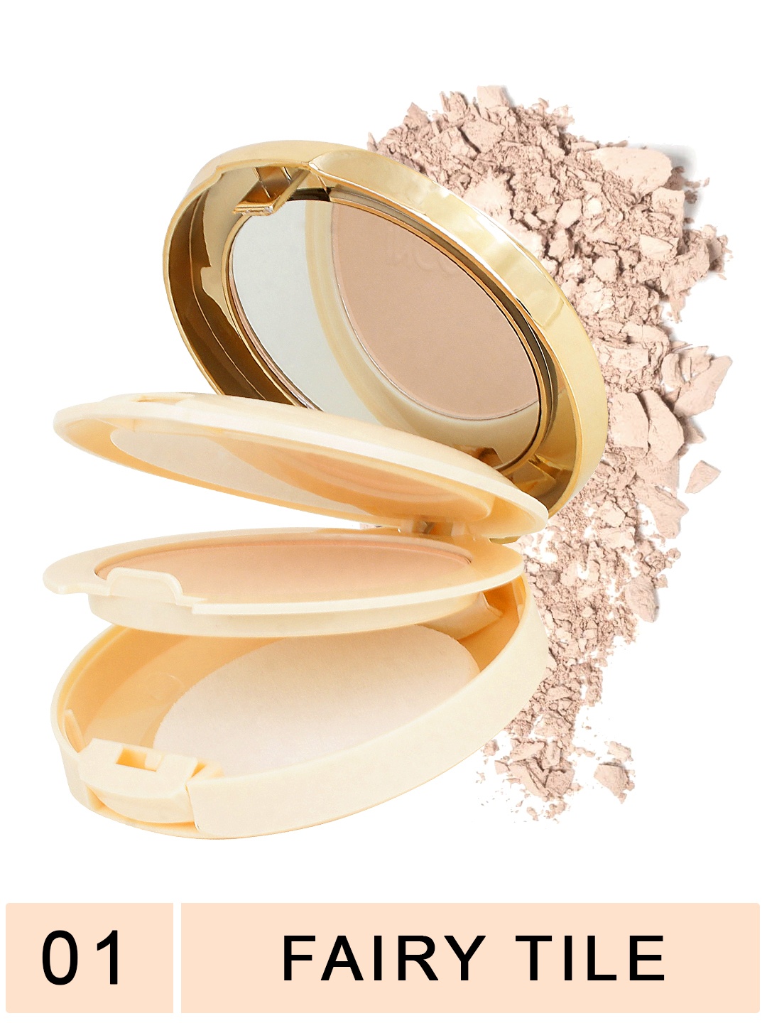 

INCOLOR Oil Control Compact Powder - 01 Fairy Tale, Cream