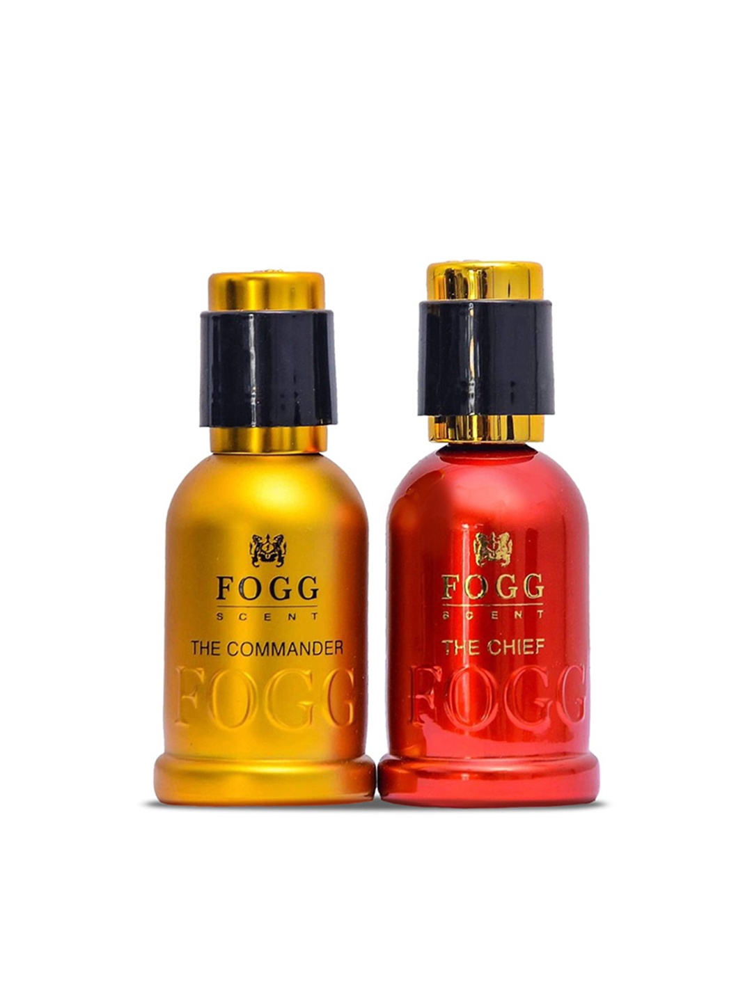 

Fogg Scent Combo of Men The Chief & The Commander Eau De Parfum - 50ml Each, Black