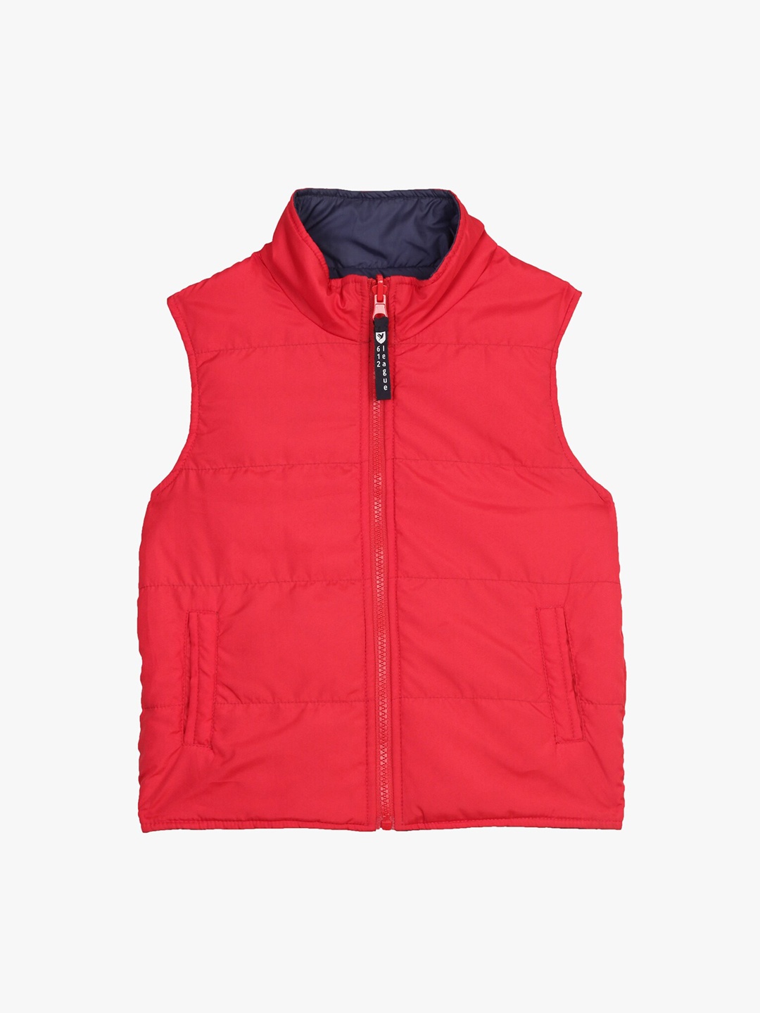 

612League Boys Red Outdoor Padded Jacket