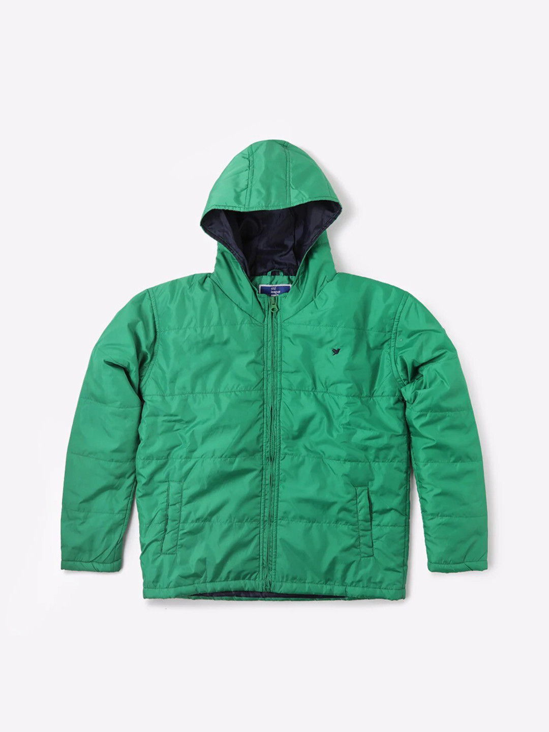 

612League Boys Green Outdoor Quilted Jacket