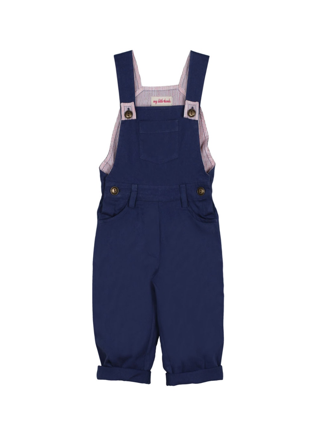 

My Little Lambs Boys Navy Blue Dungarees