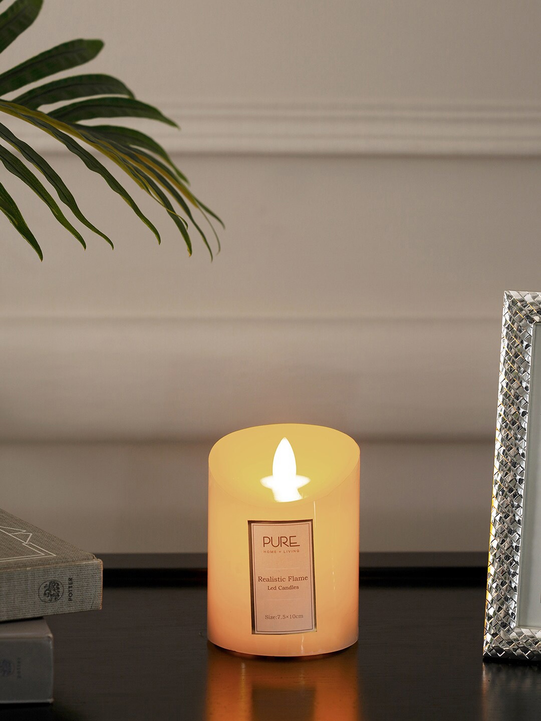 

Pure Home and Living White Solid LED Candles