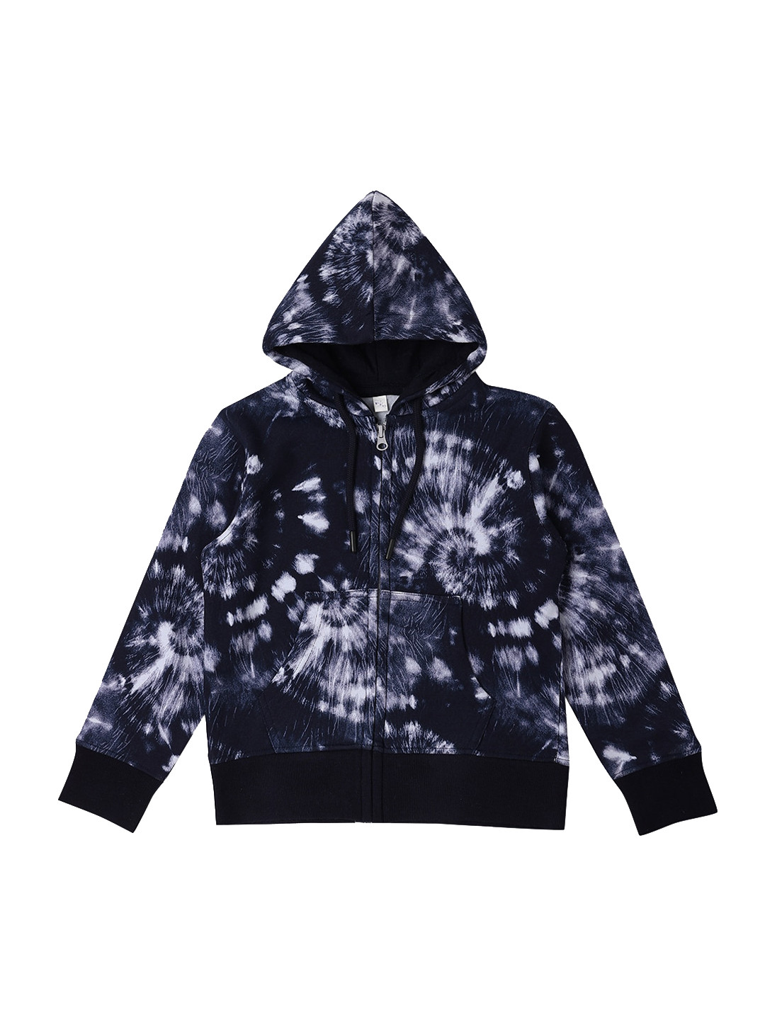 

earth conscious Boys Black Blue Fleece Puffer Jacket