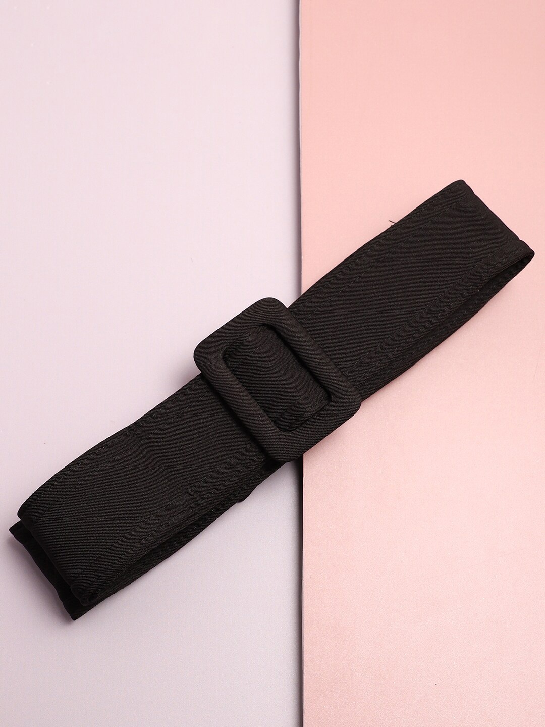 

HAUTE SAUCE by Campus Sutra Women Black Solid Belt