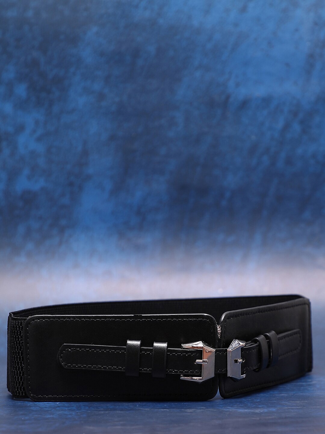 

HAUTE SAUCE by Campus Sutra Women Black Waist Belt
