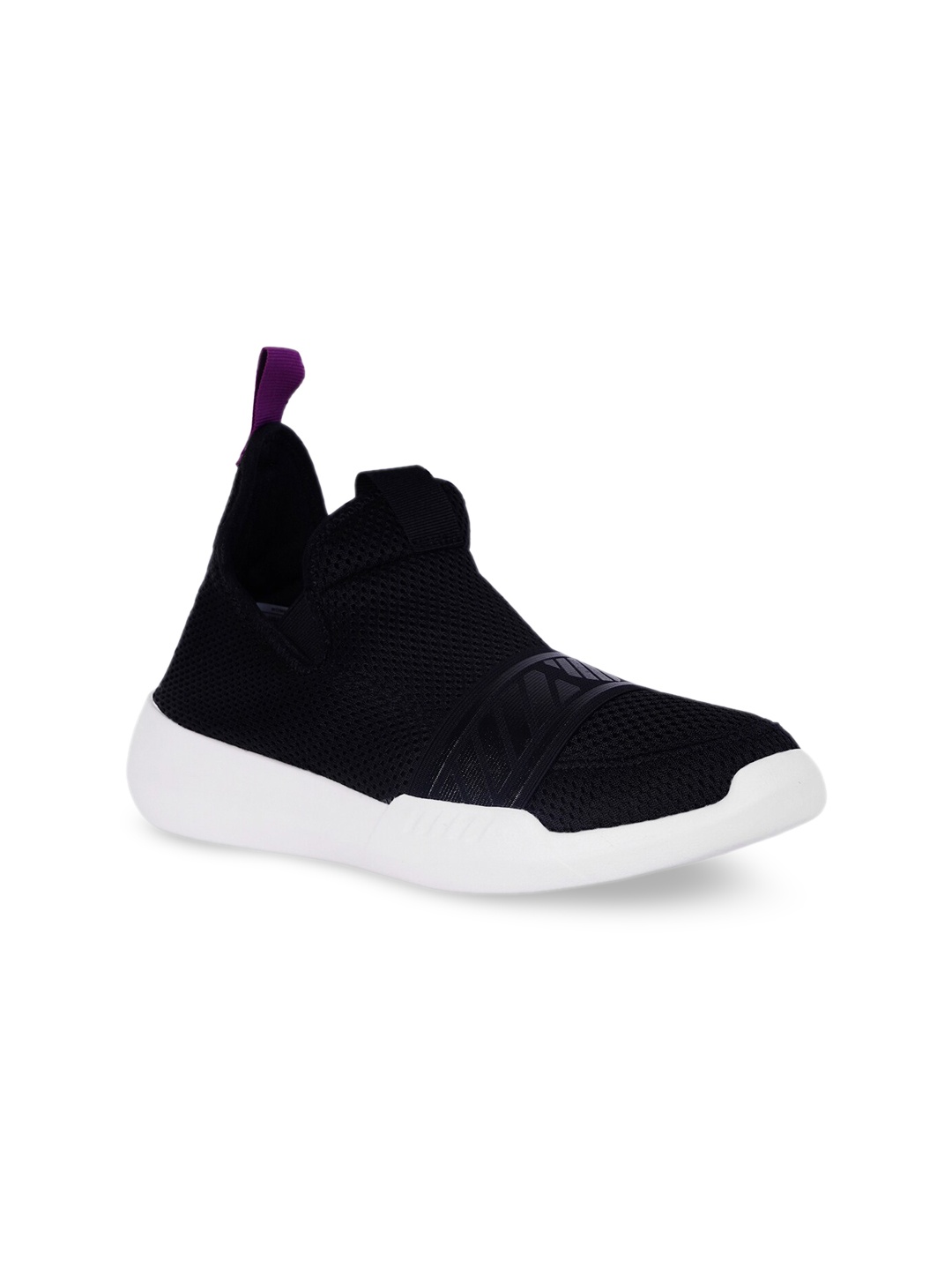 

K-SWISS Women Black Woven Design Slip-On Sneakers