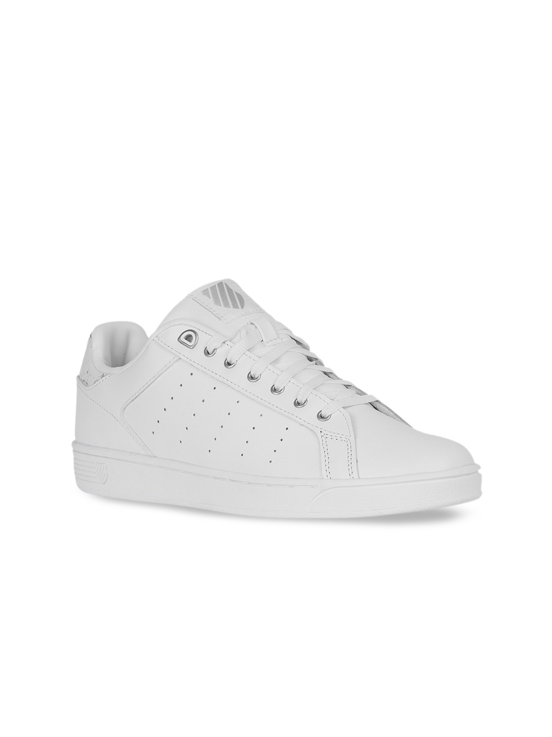 

K-SWISS Women White Solid Sneakers